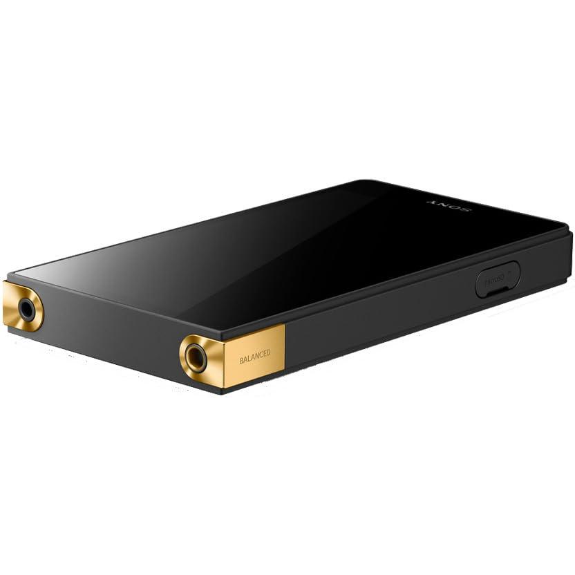 Sony Sony Walkman 64GB Hi-Res Digital Media Player with Bluetooth/WiFi Bundle with Lexar Professional 128GB 1066x MicroSDXC Memory Card and Monoprice 6-inch 3.5mm Splitter Stereo Plug Stereo Jack Cable