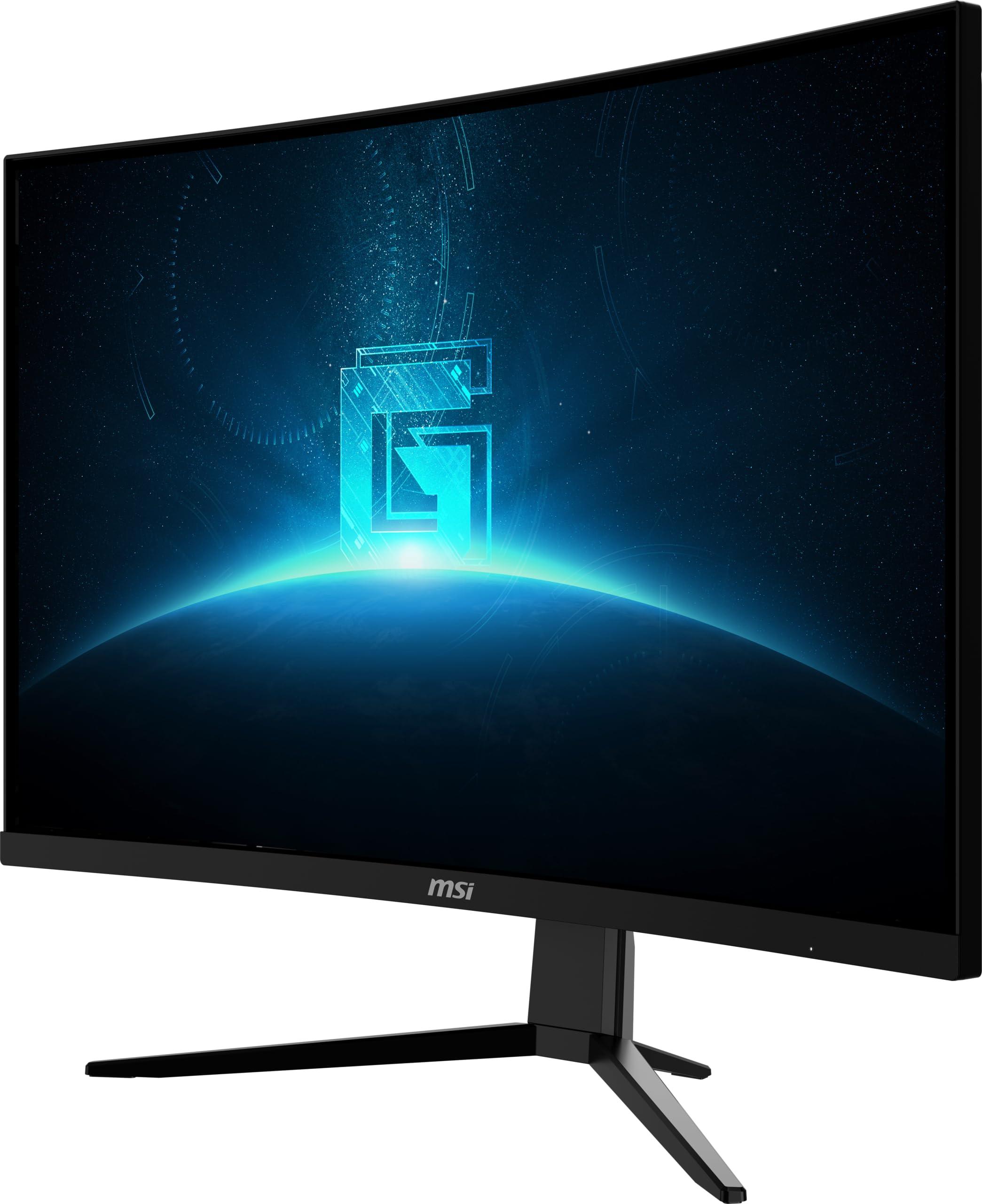 MSI MSI Full HD Non-Glare 1ms 1920 x 1080 180Hz Refresh Rate Resolution Free Sync 27" Curved Gaming Monitor (G27C3F) - Black