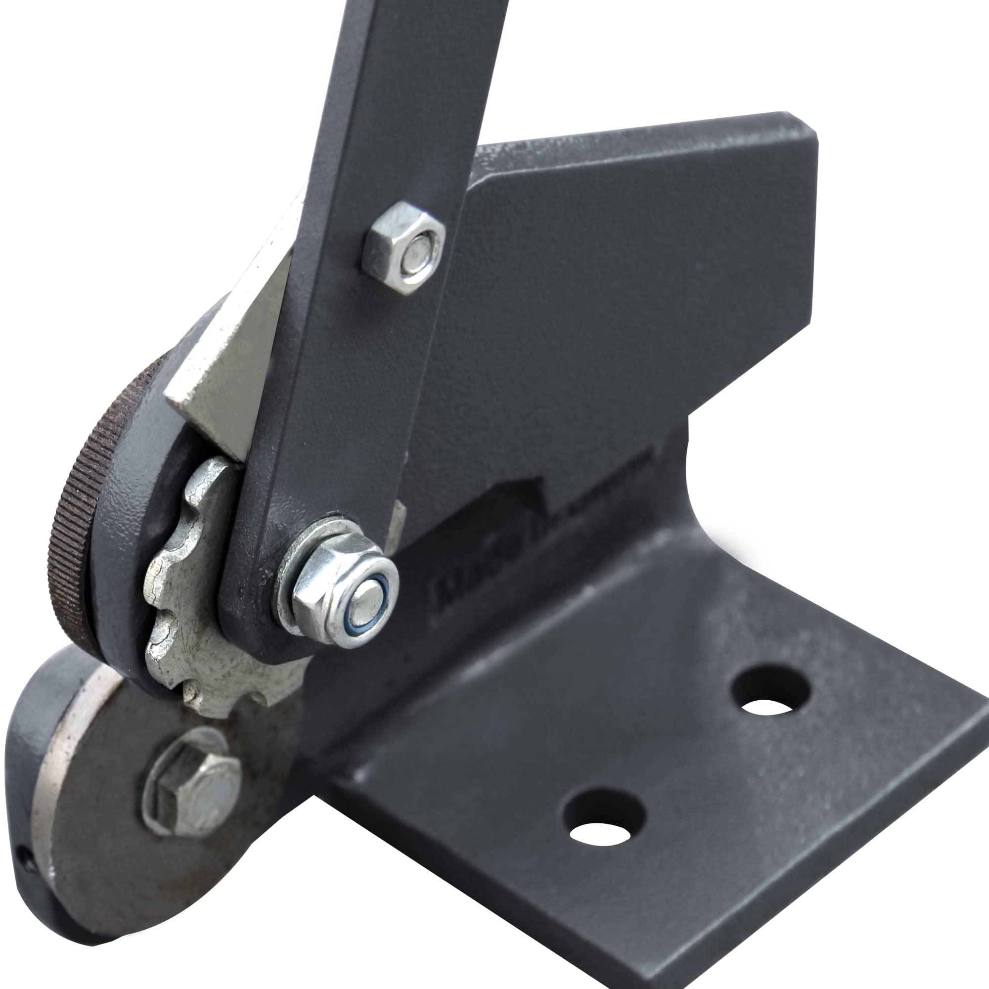 KAKA INDUSTRIAL KAKA INDUSTRIAL MMS-1 Throatless Sheet Metal Shear, 16Ga Capacity Rotary Metal Cutting Shear