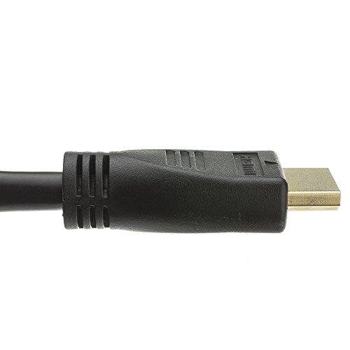 CableWholesale CableWholesale 4K Ultra High Speed HDMI Cable, 18 Gbps, HDMI-A Male to HDMI-A Male Connector, 26 AWG, Black, 1.5 feet