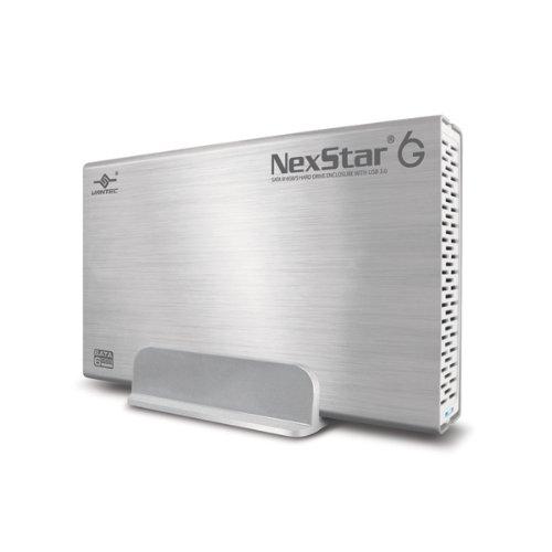 Vantec Vantec 3.5-Inch SATA 6Gb/s to USB 3.0 HDD Enclosure, Silver (NST-366S3-SV)