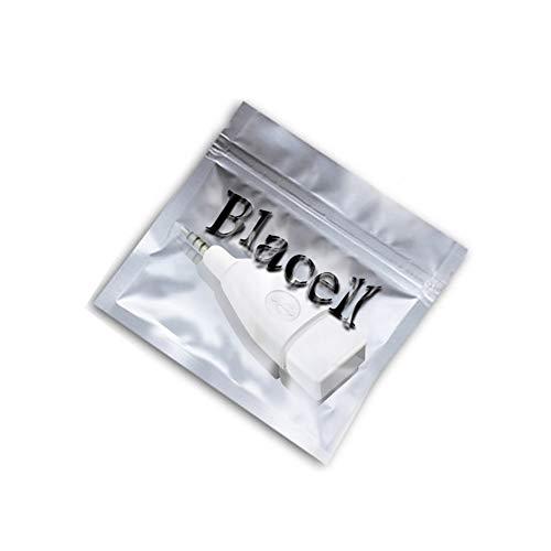 Blacell Blacell USB Female to 3.5mm Jack Male Audio Converter Adapter (White)