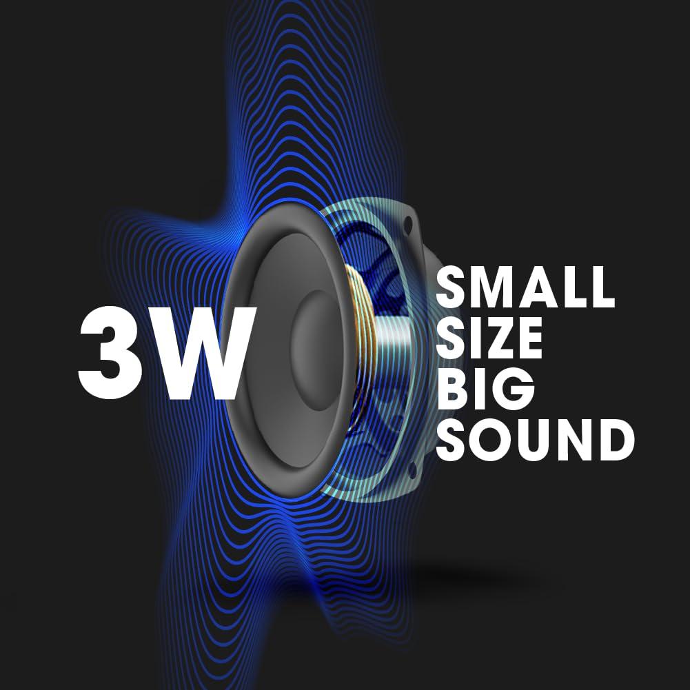 SOAR SOAR NCAA Shockbox LED Wireless Bluetooth Speaker, Nebraska Cornhuskers