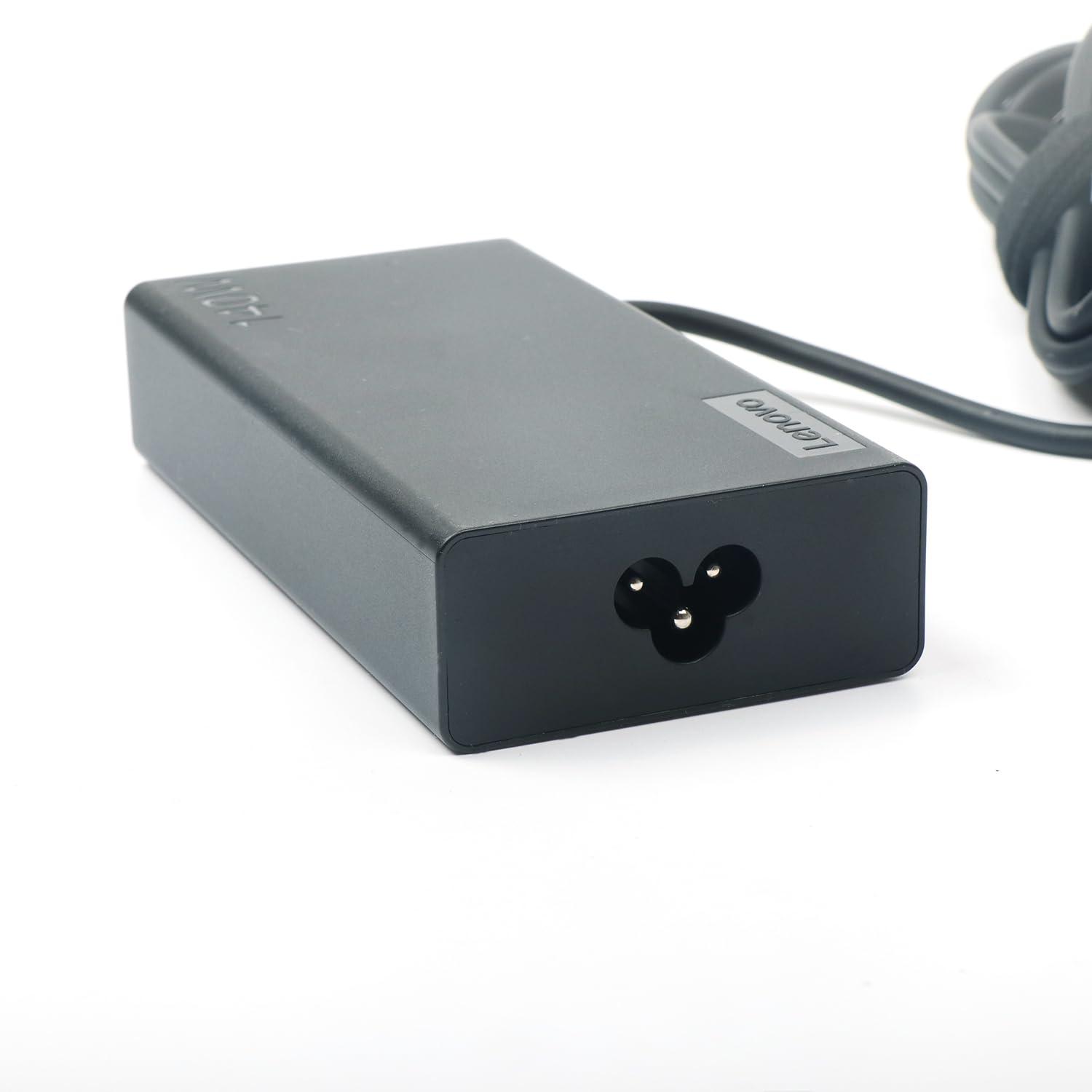 Lenovo Lenovo Legion Laptop Charger Slim 140W Watt USB Type C(USB-C) AC Power Adapter - IdeaPad Pro 5,Legion 9,Yoga Pro 7 Pro 9,Y9000P R9000P Y7000P R7000P, black, ADL140YDC3A