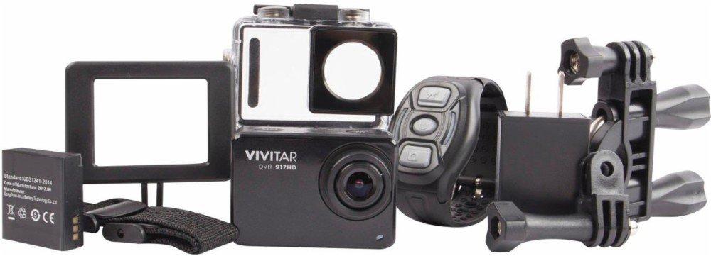Vivitar Vivitar DVR917HD 4K Action Camera with Remote (Black)