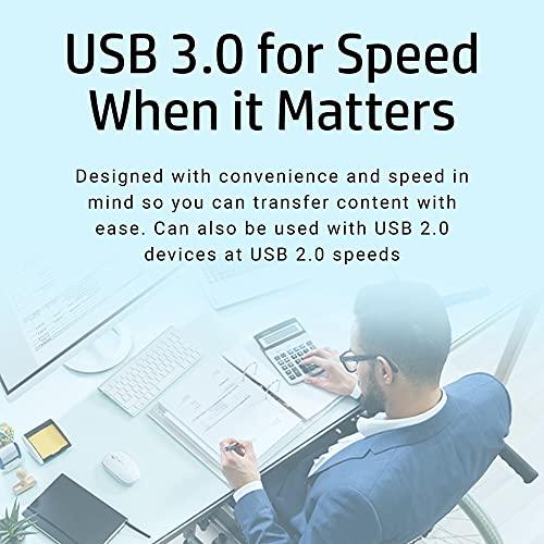 HP HP 128GB x900w USB 3.0 Flash Drive 2-Pack, Gray/Blue