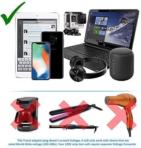 OREI OREI Japan, Philippines Travel Plug Adapter- USA Inputs - Type A (U2U-6), Will work with Cell Phones, Camera, Laptop, Tablets, iPad, iPhone and More