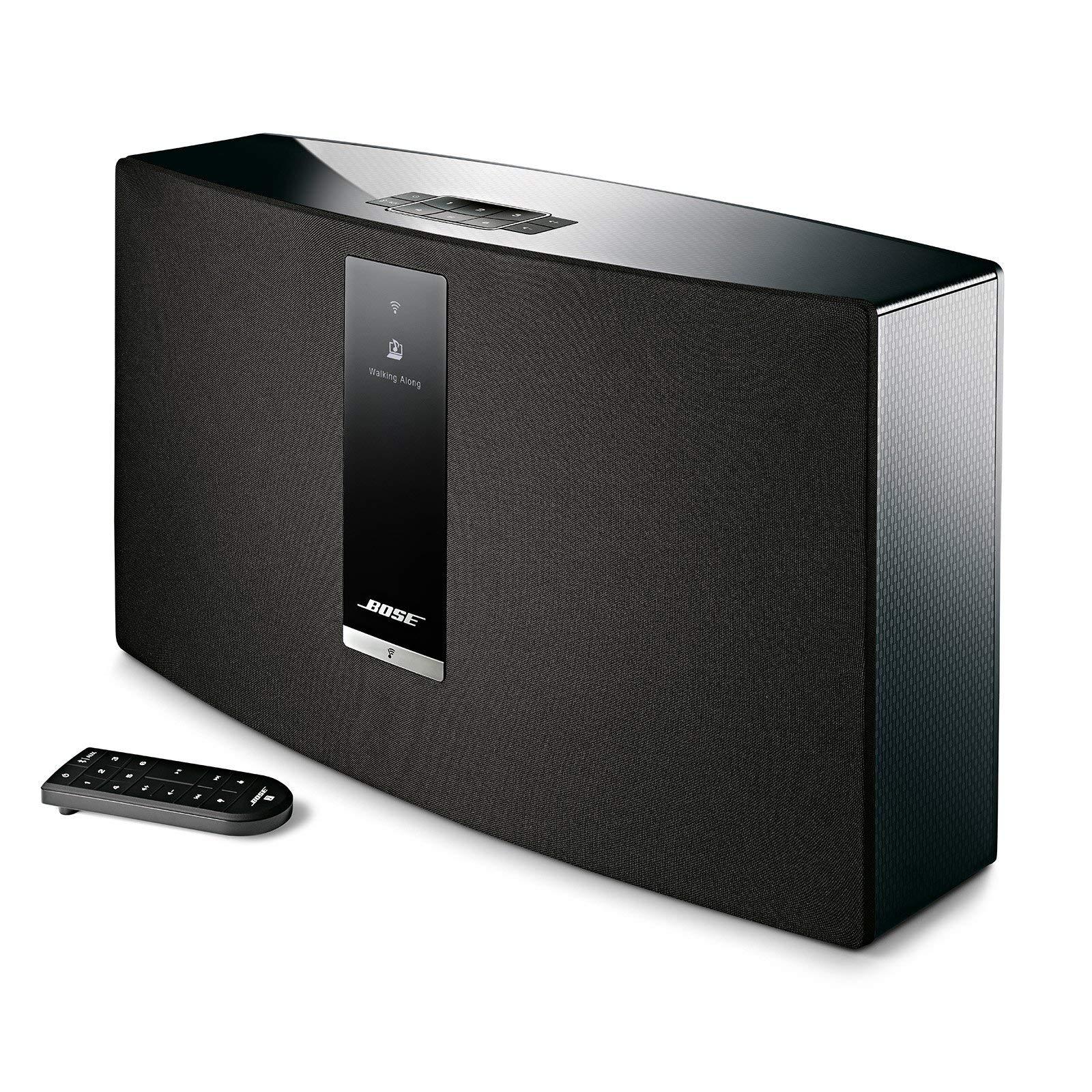 Bose Bose SoundTouch 30 wireless speaker, Compatible with Alexa, Black - 738102-1100 (Renewed)