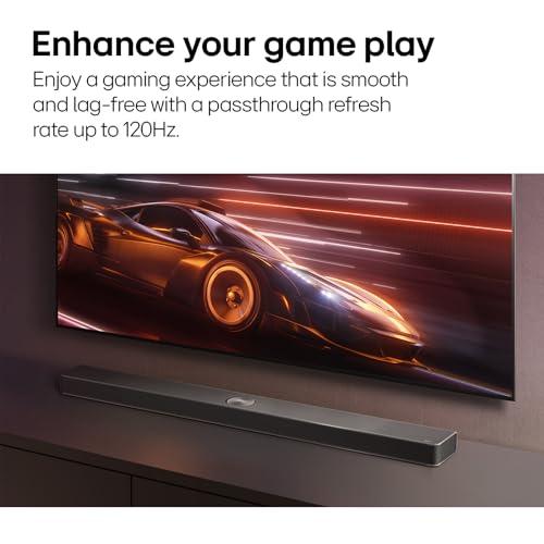 LG LG S95TR 9.1.5-Channel OLED evo TV Matching Soundbar with Rear Surround Speakers, Dolby Atmos, Wow Orchestra, WOWCAST Built-in with Wireless Dolby Atmos, Wireless Subwoofer (2024 New Model)