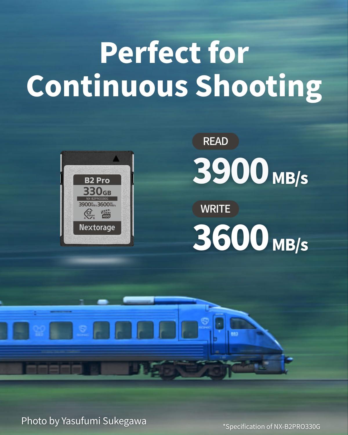 Nextorage Nextorage 660GB NX-B2PRO CFexpress 4.0 Type B Memory Card