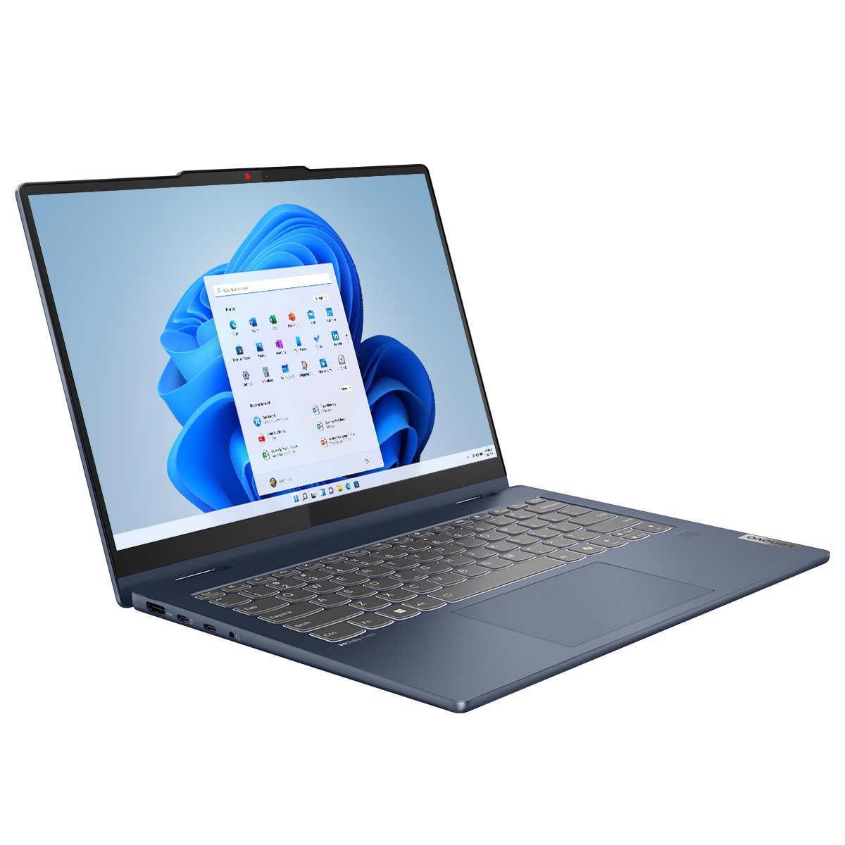 Lenovo Lenovo Ideapad 5 14" 2-in-1 Touchscreen Laptop - AMD Ryzen 7 8840HS - WUXGA (1920 x 1200) - Windows 11-1TB SSD M.2 2242-16GB LPDDR5x-6400 - Backlit Keyboard - Fingerprint Reader
