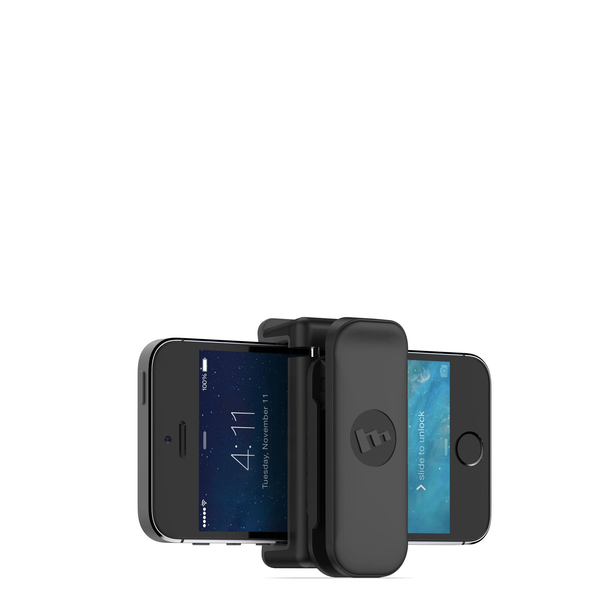Mophie mophie Universal Belt Clip - Compatible with iPhone 16/15/14, Galaxy S24/S23, Google Pixel 9/8 & More - 360 Rotating, Adjustable, Secure Clip, Black