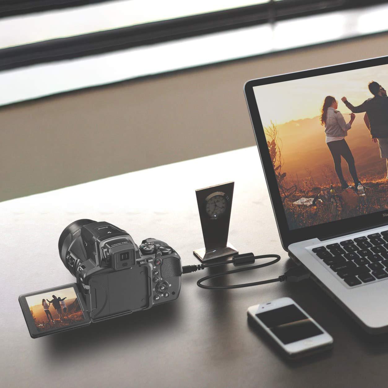 GUY-TECH Guy-Tech USB Charger Data Cable Cord Lead for Casio Exilim EX-ZS10 s EX-ZS12 Z42 Camera