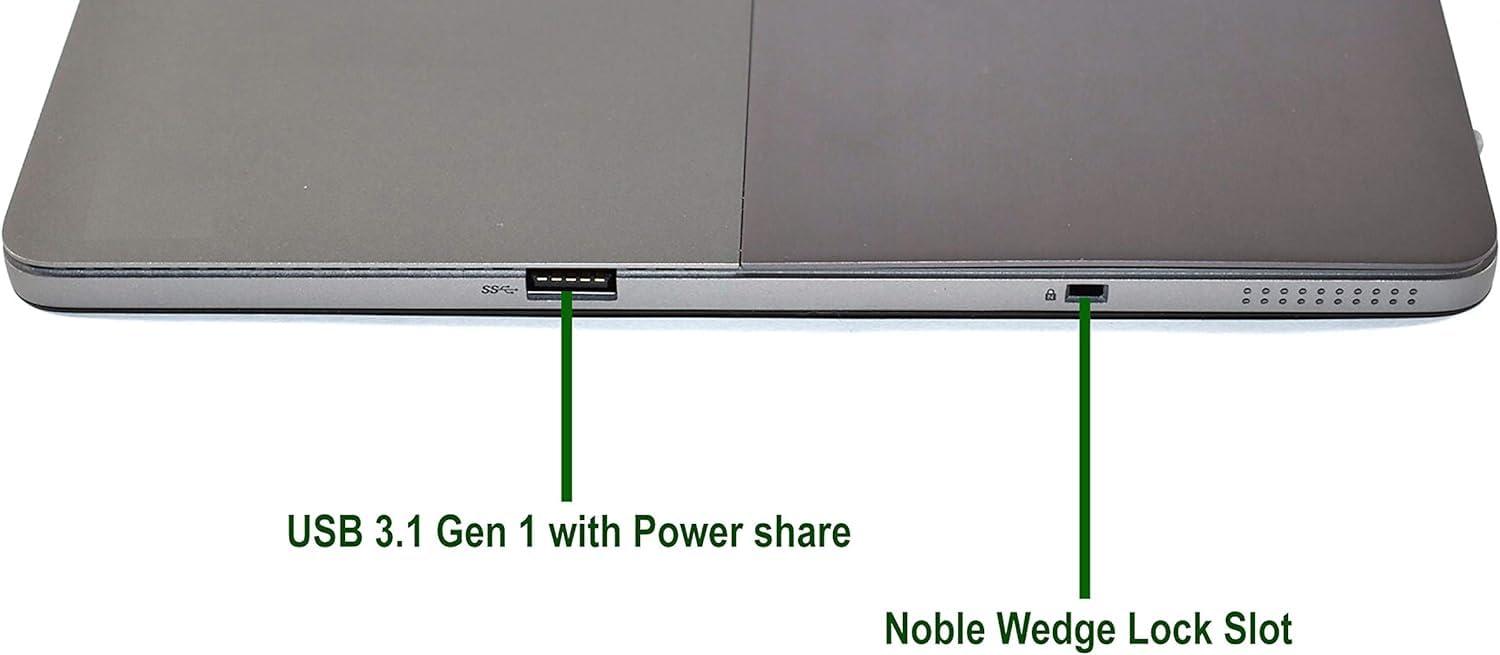 Dell Dell 8th Gen Latitude 7200 Tablet 2-in-1 pc, Intel Core i7 8665U Processor, 16GB Ram, 256GB Solid State Drive, Camera, WiFi & Bluetooth, USB 3.1 Gen 1, Type C Port, Windows 10 Pro (Renewed)