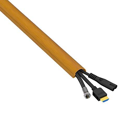 D-Line D-Line 1D3015O/8 Mini Trunking, 8X 1-Meter Lengths, Oak-Effect