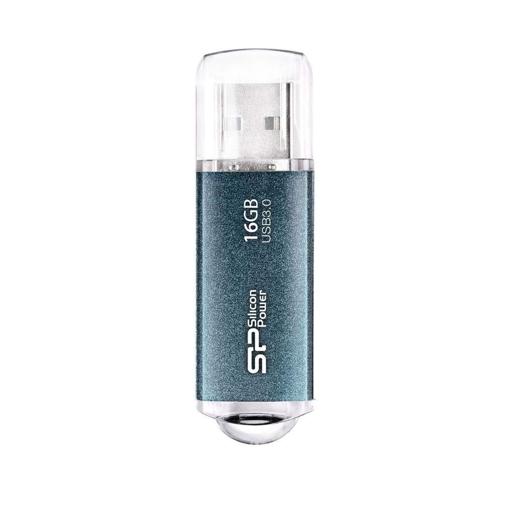 SP Silicon Power Silicon Power Marvel M01 USB 3.0 16 GB Flash Drive SP016GBUF3M01V1B - ICY Blue