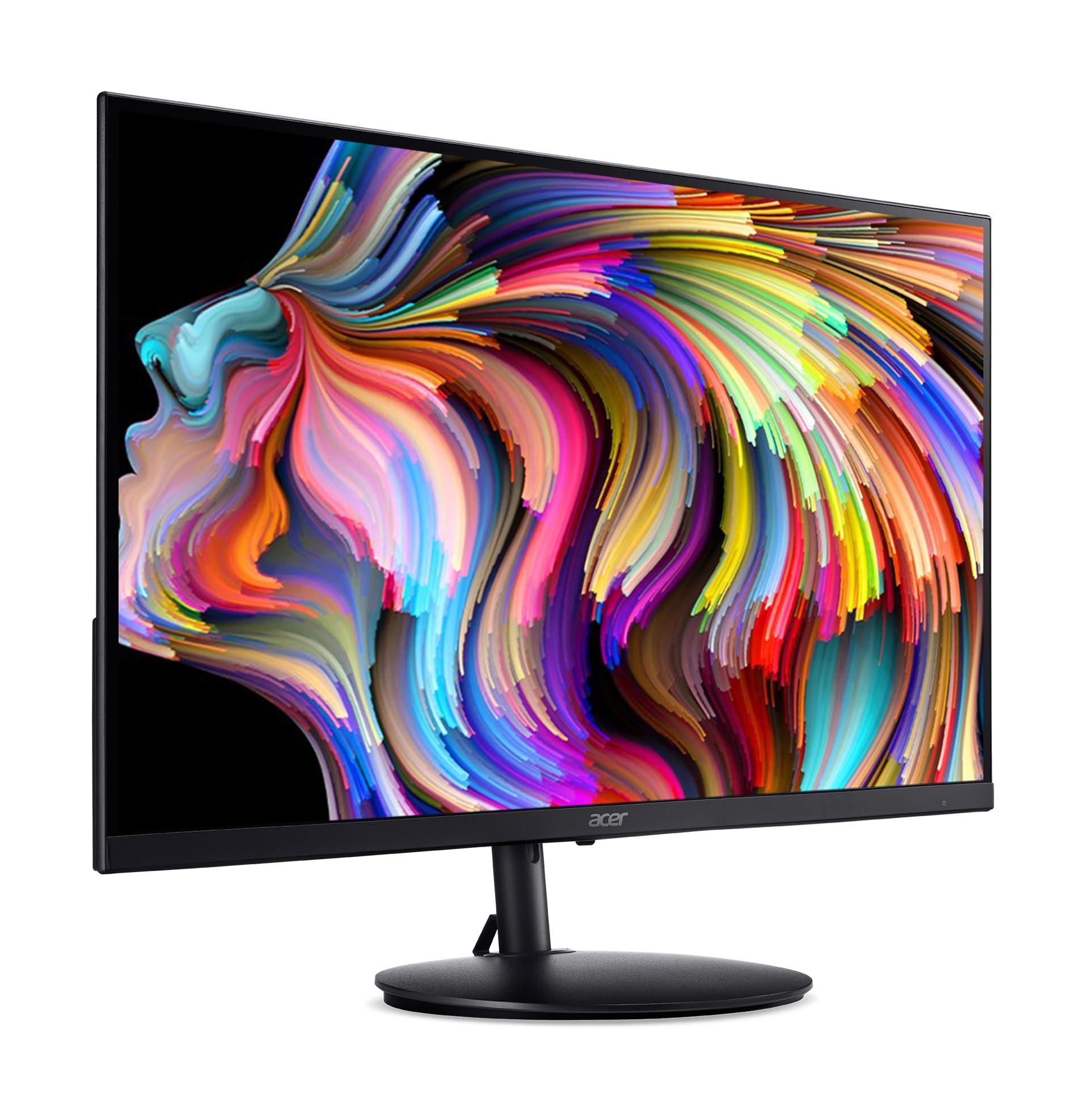 acer Acer SH322QK bmiphux 31.5" UHD 3840 x 2160 Professional Monitor | Adaptive-Sync (FreeSync Compatible) | HDR 10 | ZeroFrame| Height Adjustable Stand with Tilt (USB Type-C, Display Port 1.2 & HDMI 2.0)