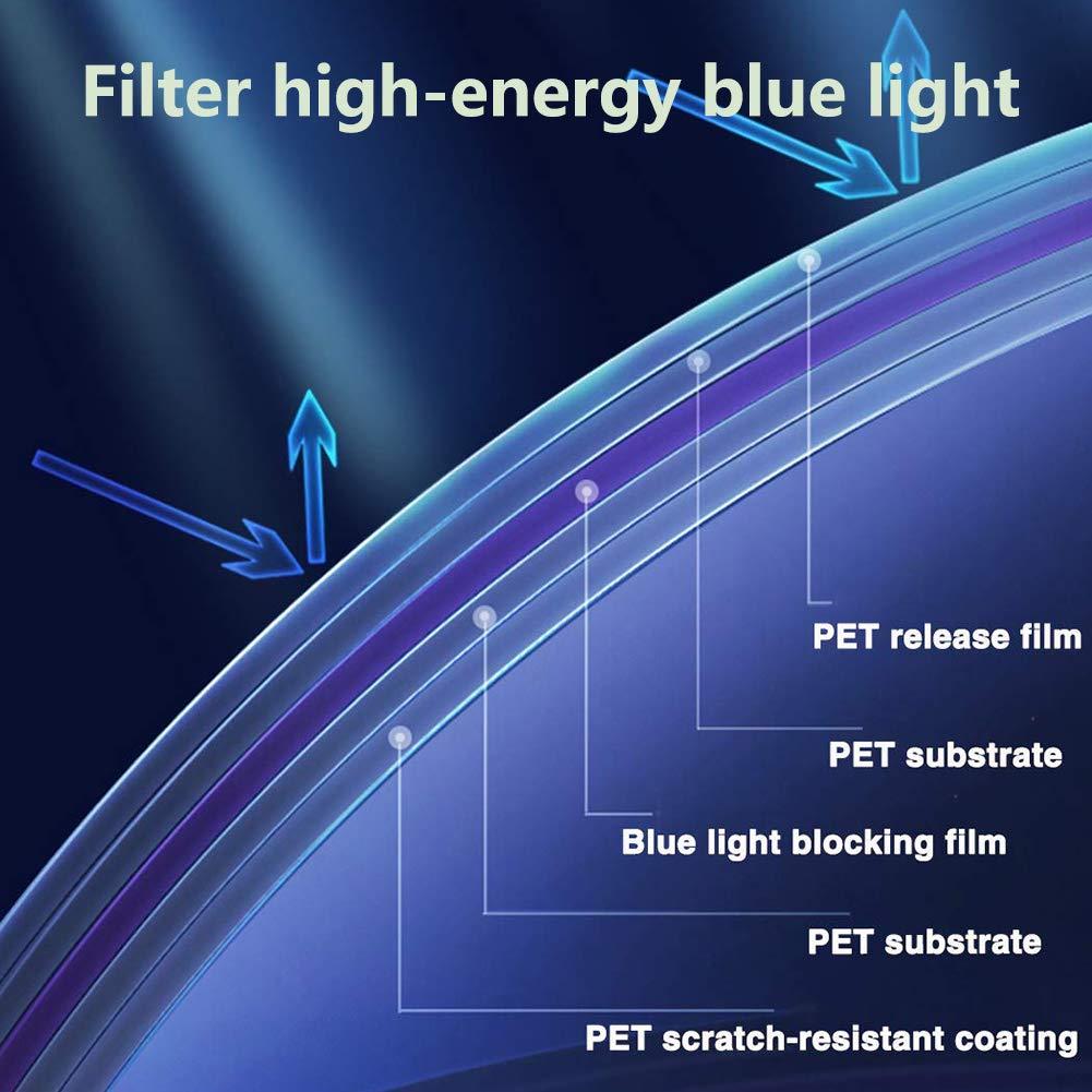 AIZYR AIZYR 86inch Matte Anti-Glare TV Screen Protector, Anti Blue Light PET Soft Film Make The Light Soft Relieve Eye Strain for Smart TV 4K LED Samsung, LG, 1pack, 75.8x43.3inch