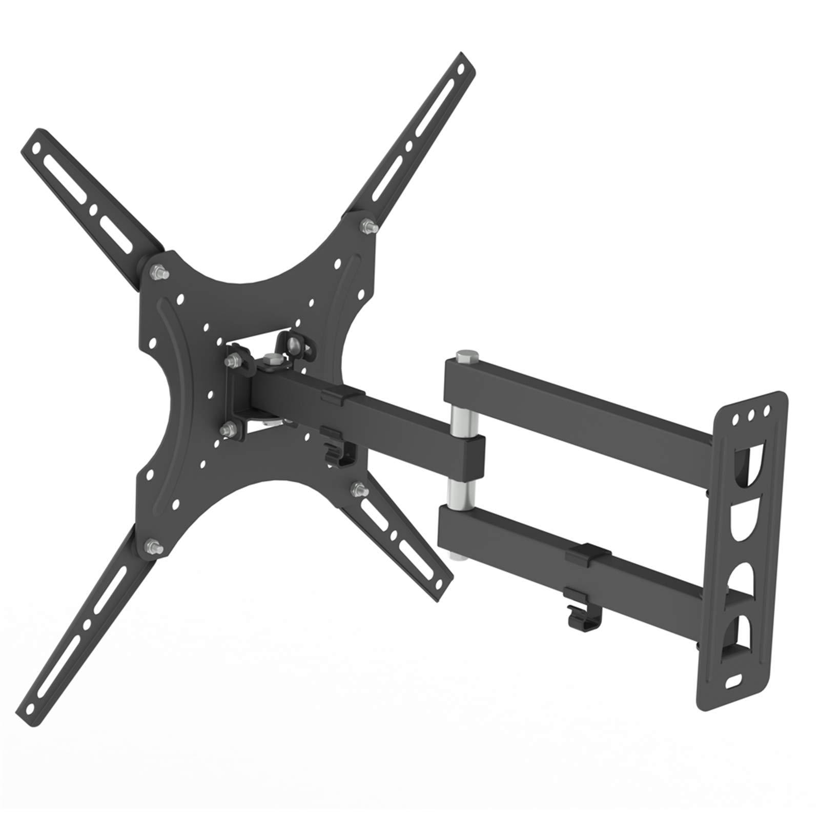 LEADZM LEADZM 26-55" Adjustable Wall Mount Bracket Rotatable TV Stand TMX400 with Spirit Level