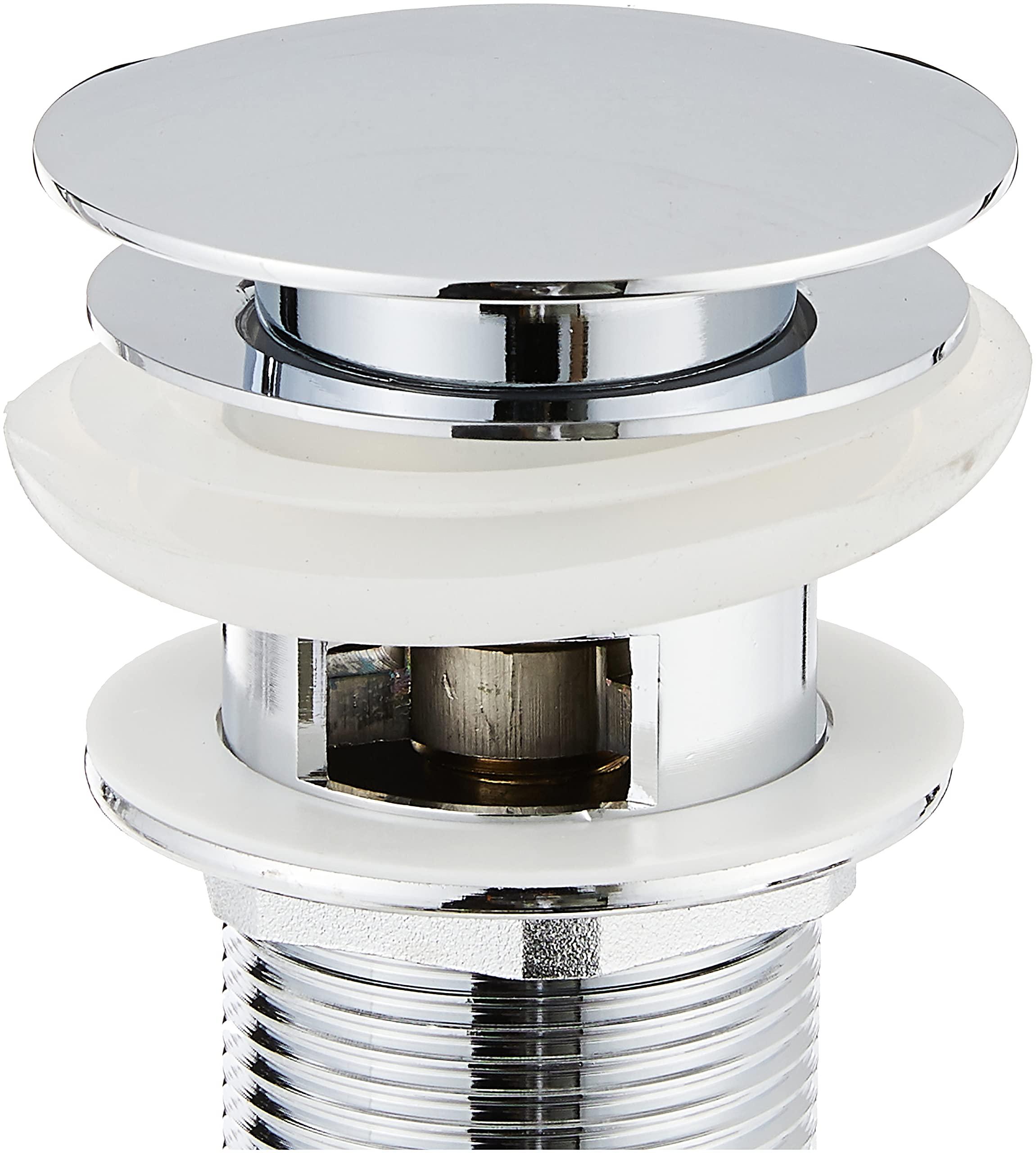 Kraus KRAUS Pop-Up Drain with Overflow in Chrome, PU-11CH