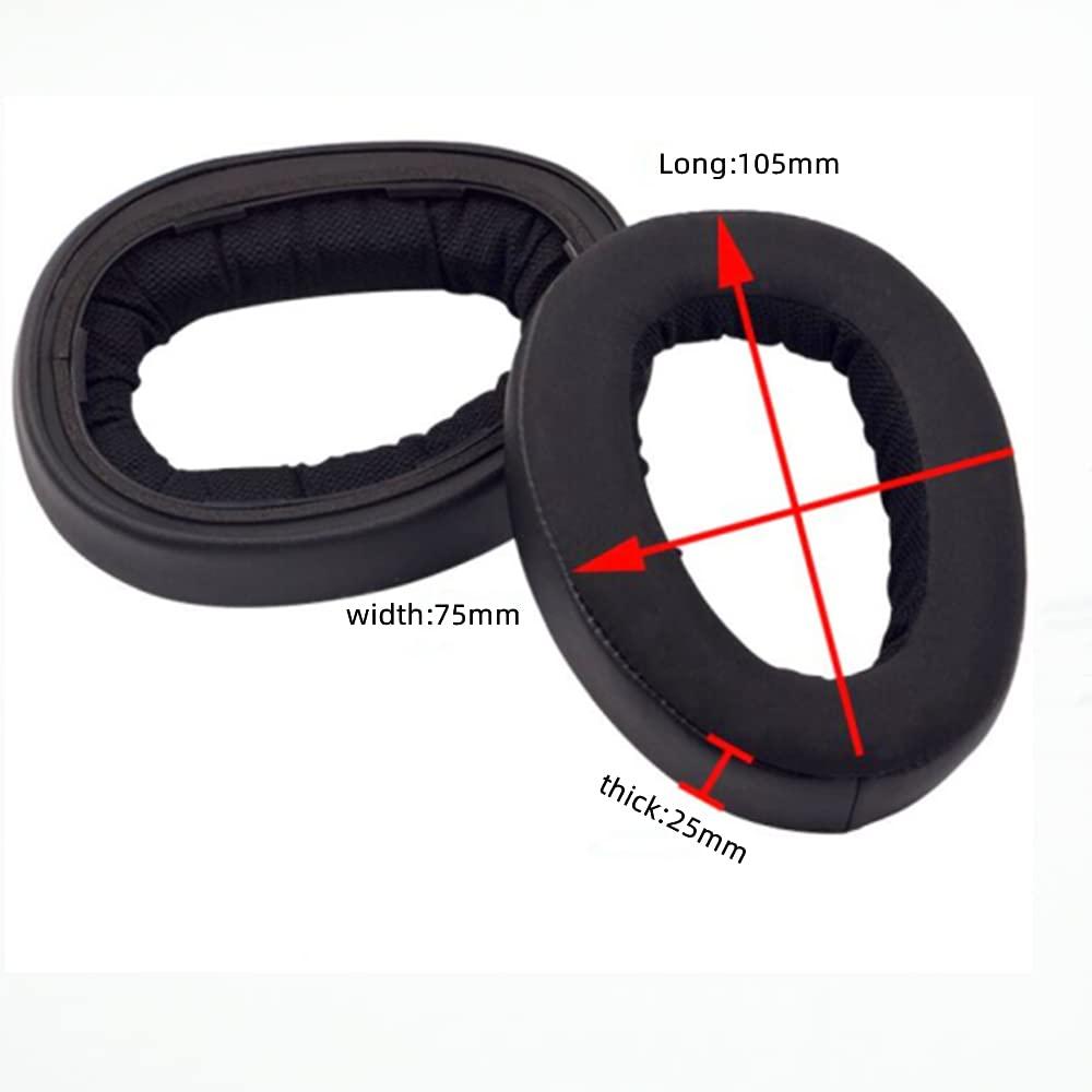 LINHUIPAD GSP 670 Ear Pads Compatible with Sennheiser GSP 600,GSP 670,GSP 601 GSP 602 GSP 500 Headphones Ear Cushions, Headset Earpads, Ear Cups Cover Repair Parts