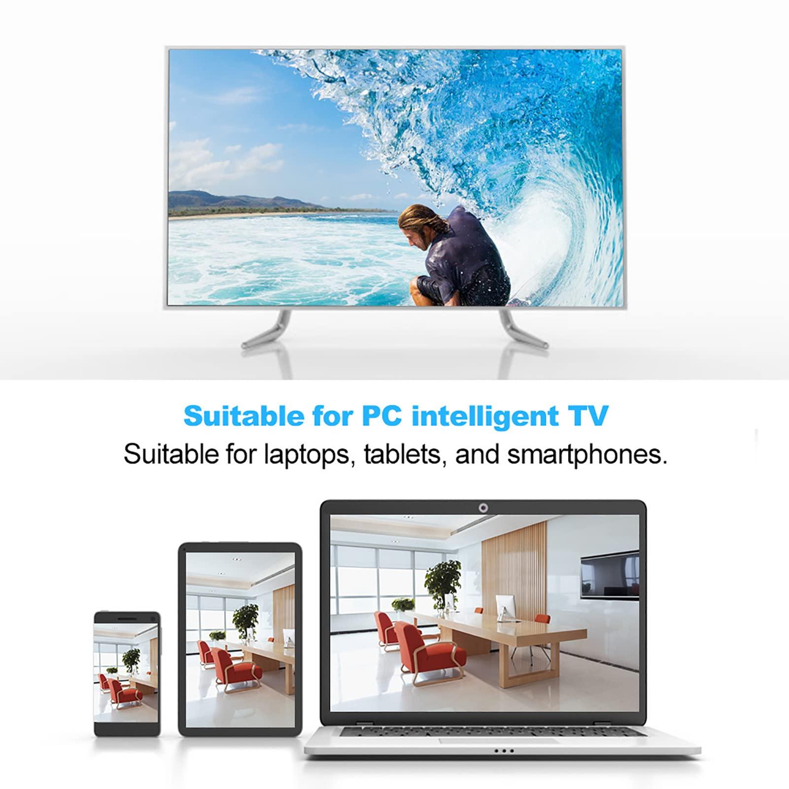 Locadence Locadence Wireless Pocket Pen Mouse, Ergonomic Design 3 Step DPI Adjustment USB Computer Stylus Capacitive Pen with Base and 2 Adapter, Plug and Play (Silver Gray)