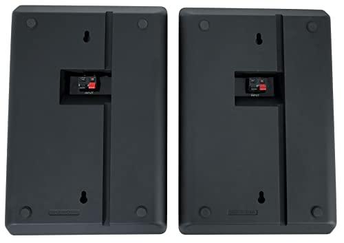 Rockville Rockville 2 RockSlim Black Home Theater 5.25" 240w Easy Wall Mount Slim Speakers