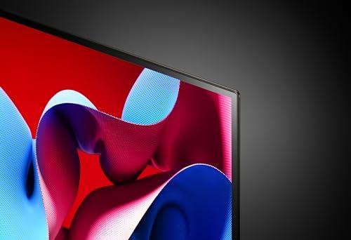 LG LG 48-Inch Class OLED evo C4 Series Smart TV 4K Processor Flat Screen with Magic Remote AI-Powered with Alexa Built-in (OLED48C4PUA, 2024),Black