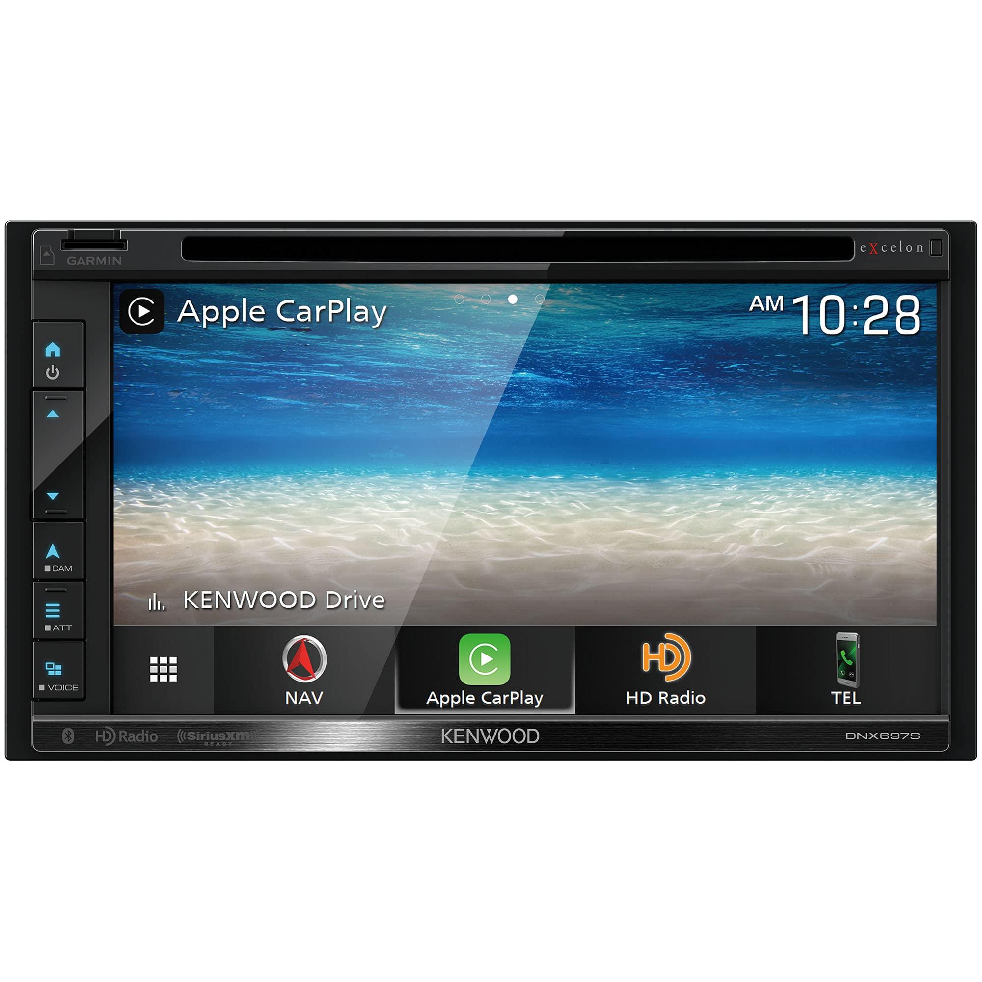 Kenwood Kenwood DNX697S 6.8" CD/DVD Garmin Navigation Touchscreen Receiver w/Apple CarPlay and Android Auto