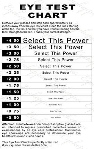 Eyekepper Eyekepper Half-Rim Memory Titanium Bridge Reading Glasses for Video Games Blue Light Blocking Readers Amber Tinted Lenses (Gunmetal,+1.00)