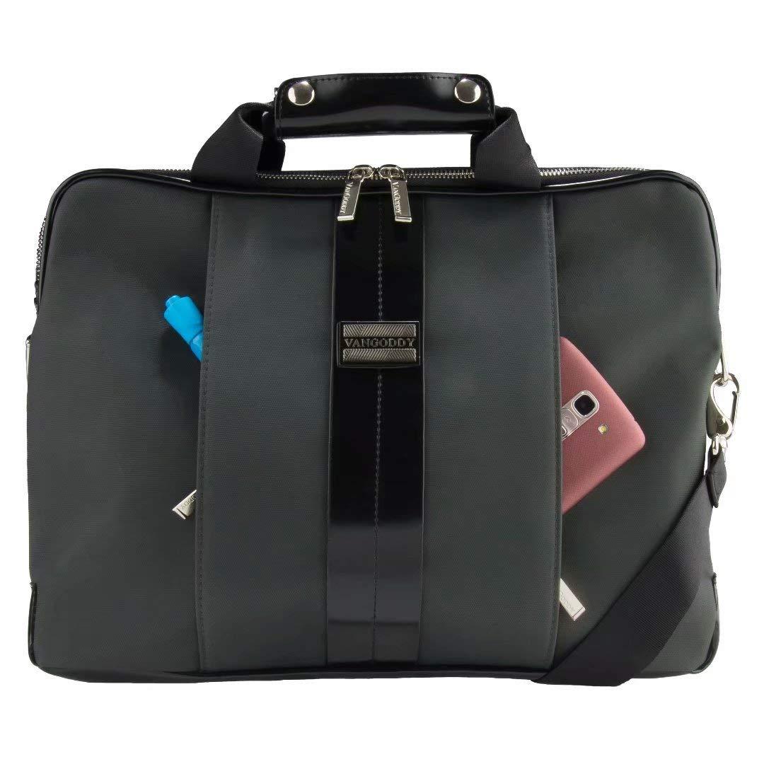 WGS Convertible Laptop Shoulder Messenger Briefcase for MacBook Notebook Chromebook