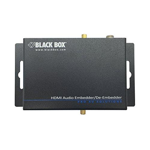 Black Box Network Services Black Box Network Services Audio Embedder and De-embedder Hdmi 2.