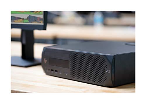 HP HP Z2 Small Form Factor G4 Workstation - 8th Gen Intel Core i7-8700 3.2GHz, 16GB RAM, 256GB SSD, DVD-RW, GFX Intel Integrated Coffeelake, GigE, 1x USB-C, Win 10 Pro 64-bit