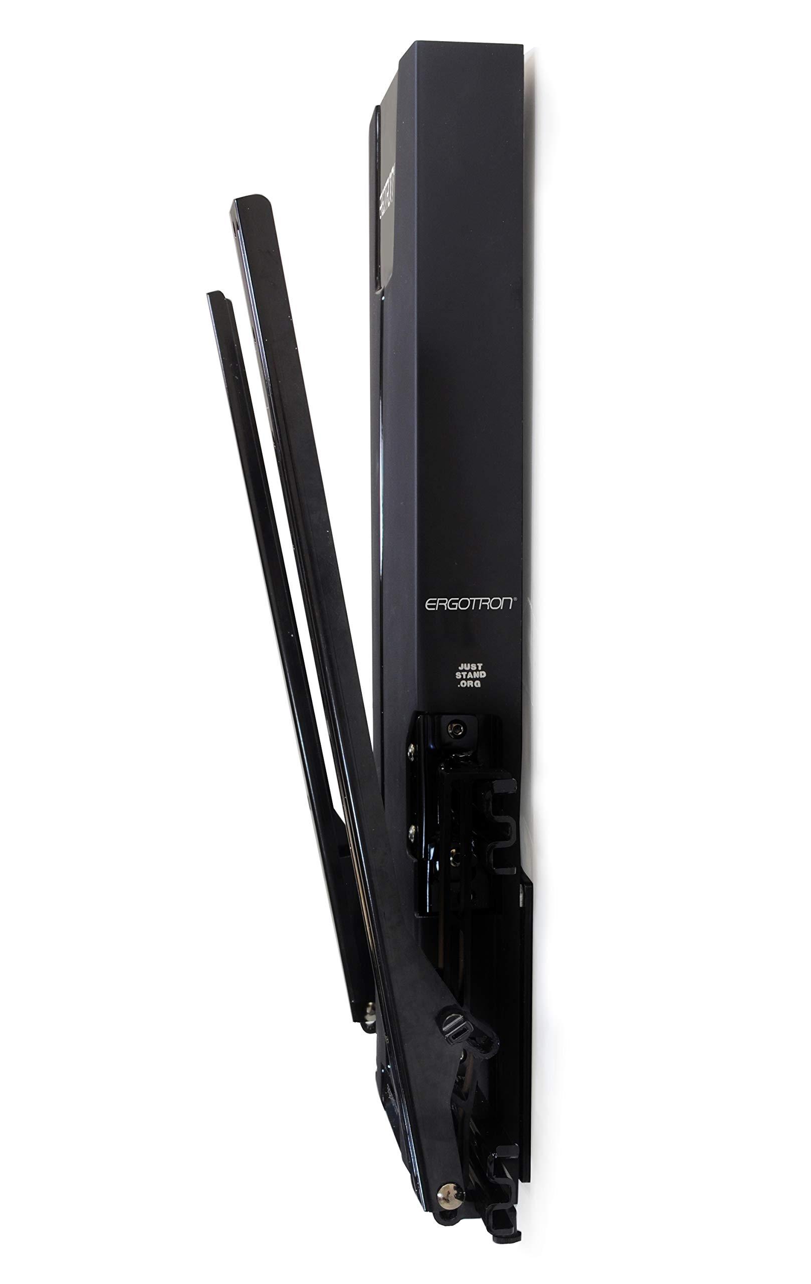 Ergotron Ergotron – Glide Wall Mount VHD, VESA TV Wall Mount – for Heavy Monitors or TVs Up to 63 Inches, 45 to 70 lbs – Black