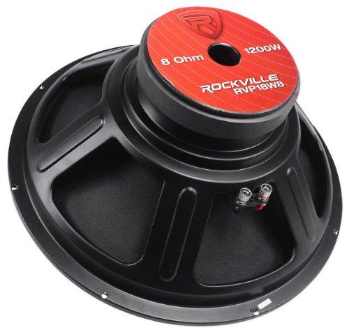 Rockville Rockville 2 RVP18W8 2400w 18" Pro Subwoofers 8-Ohm Raw Sub Woofers 90 Oz Magnets
