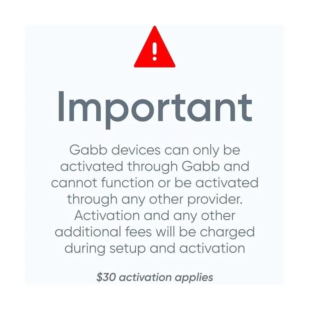 Gabb Gabb Watch 3e - GPS Tracker for Kids, Digital Smart Watch, No Social Media or Internet, Fees Required (Silver)