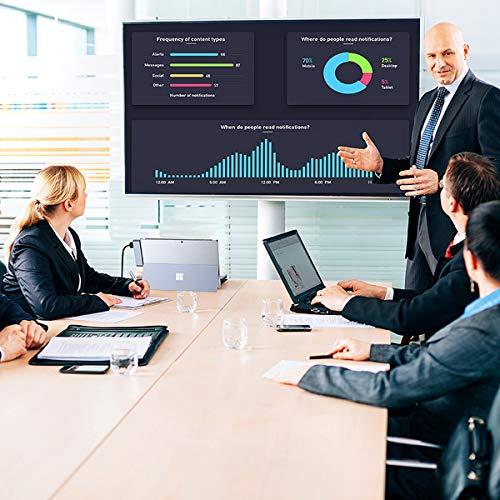 1ASALL Surface Pro 7 Hub Docking Station, 1ASALL USB C Hub Adapter for Surface Pro 7, USB A and USB C Port Converter with 4K HDMI, SD/TF Card Reader, USB-C 5Gbps Data Port, and 2 USB 3.0 Ports. (Silver)