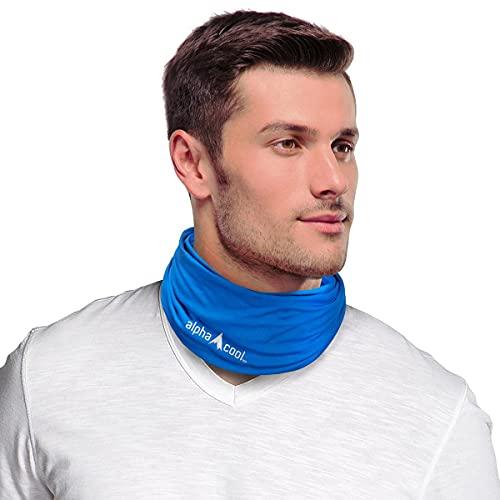Alphacool Alphacool Cooling Neck Gaiter Face Mask - Cools When Wet  One Size Fits All