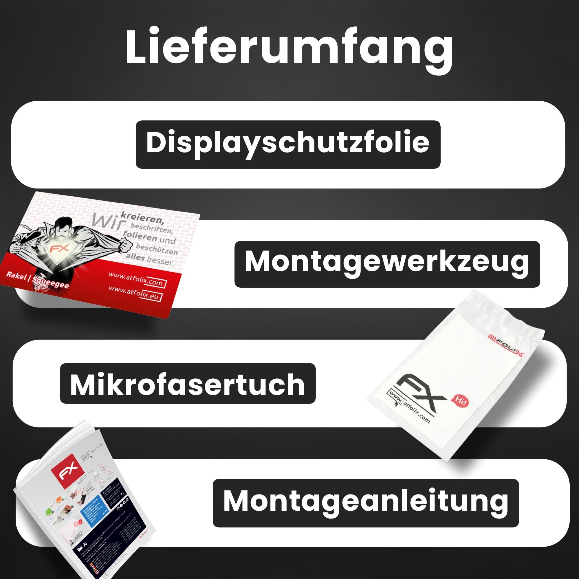 Bruni Bruni Screen Protector compatible with Canon PowerShot S120 Protector Film, crystal clear Protective Film (2X)