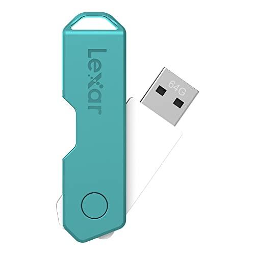Lexar Lexar JumpDrive TwistTurn2 USB 2.0 Flash Drive, 32GB, Assorted Colors, LJDTT2-32GABOD20