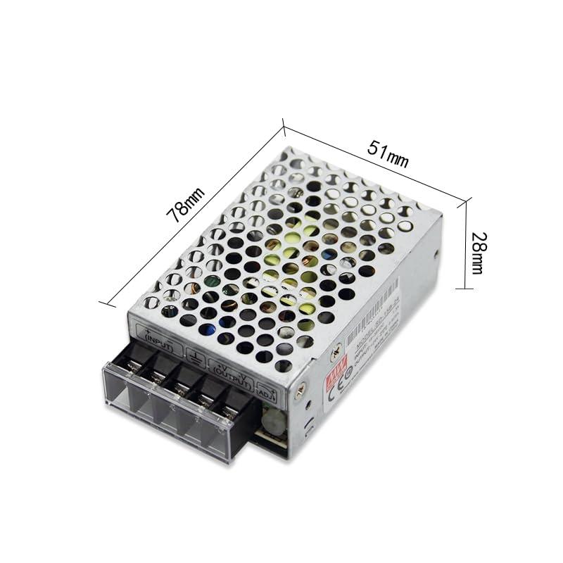 MEALDOO Mean Well SD Power Supply Converter SD-15C-5 15W 3A