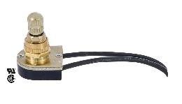 B&P Lamp B&P Lamp® Rotary Canopy Switch W/6" Wire Leads. Imported