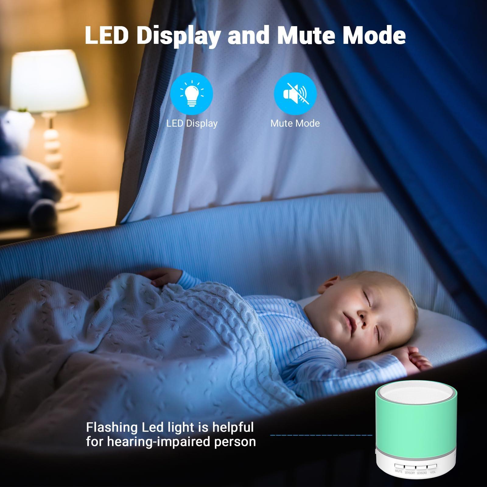 HOIDURY Door Alarms for Kids Safety, Toddler Door Alarm, Window Alarm Sensor, Female Voice Prompt,14 Melodies 3 Volume Levels Mute Mode LED Indicator, 3 Vibration Sensors+1 Magnetic Sensor+1 Receiver