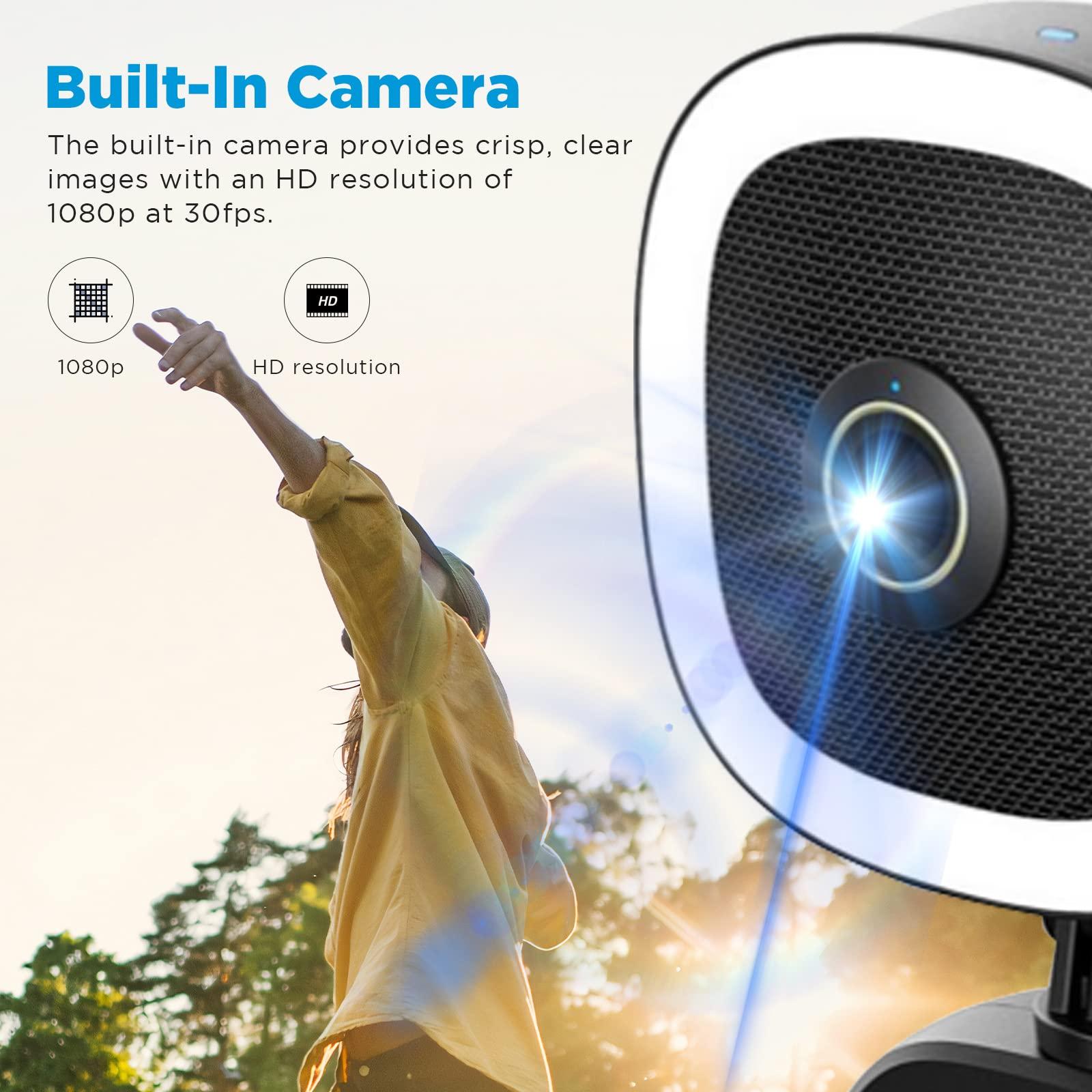 BOYA BOYA USB Condenser Microphone for Streaming Gaming PC Podcast Mic With1080P HD Camera and Fill Light for YouTube Studio Music Recording Singing Video for Windows Mac Laptop Desktop Mac Phones BY-CM6A