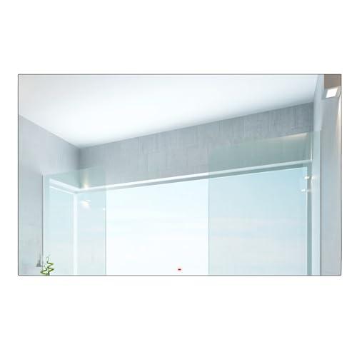 Soulaca Soulaca 32 inches 4K Touchscreen Android Bathroom Mirror LED Smart TV IP65 Waterproof UHD WiFi Bluetooth Frameless ATSC SPA Hotel 2025 Model