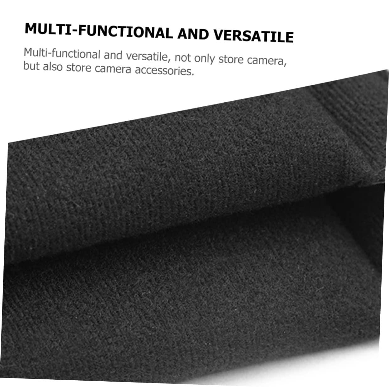 HOMOCONO HOMOCONO Combination Camera Bag Black Backpacks Portable Camera Bag Handbag Organizer Mochila Para Duffle Bag Backpack for Travel Camera Sling Bag Digital Camera Pouch Tote Bag Polyester