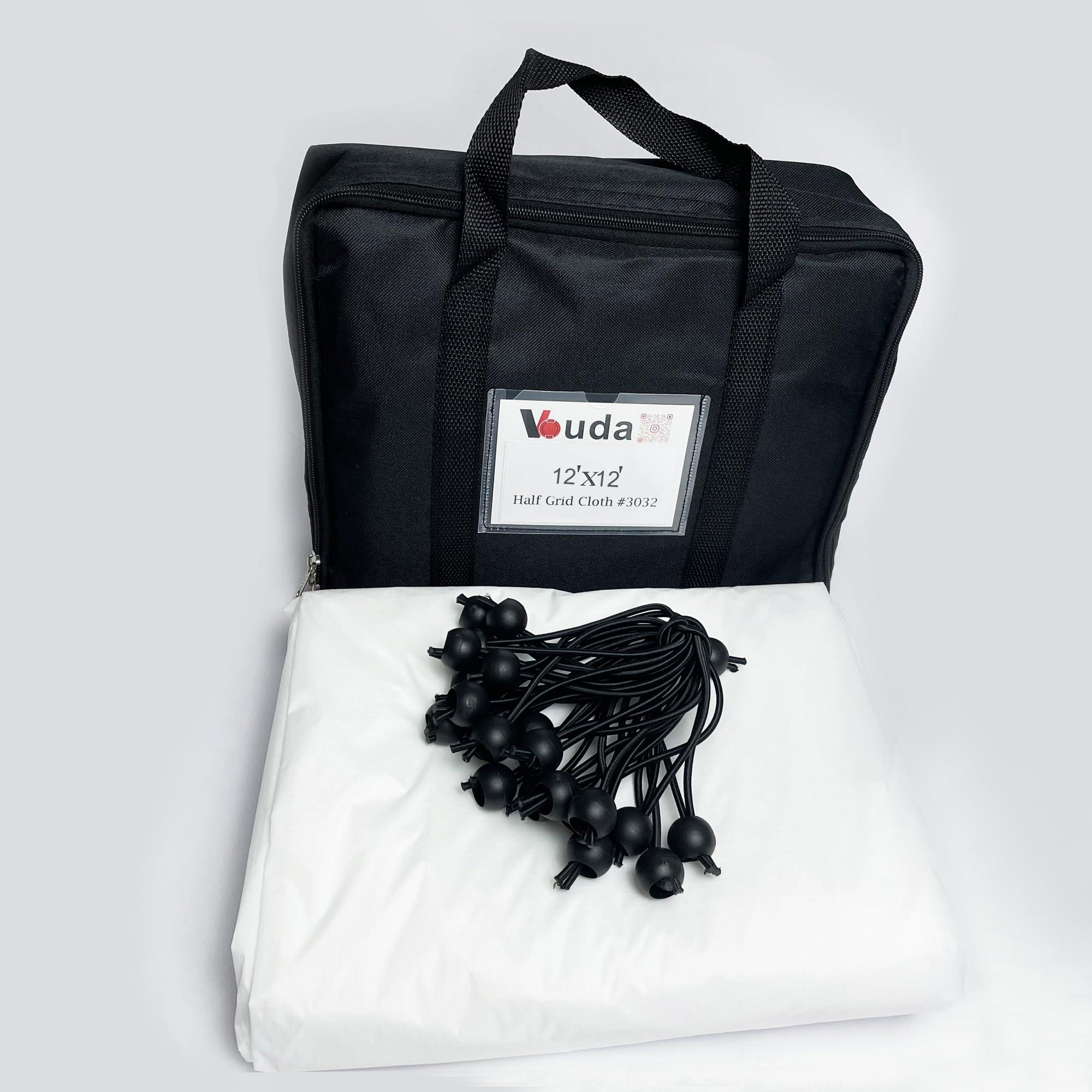 Vbuda Vbuda 12'x12' 3.6x3.6m 1/2 Half Grid Cloth Butterfly Flag Frame #3032 China Made, with Two Seams