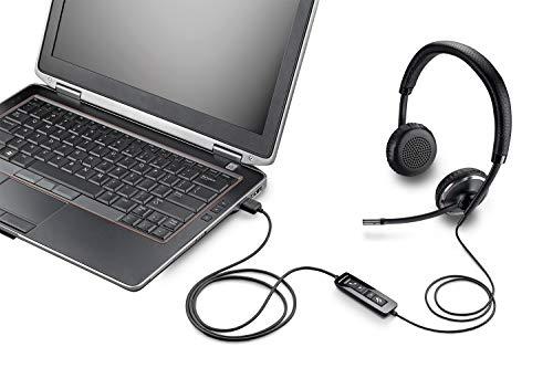 Poly (Plantronics + Polycom) Plantronics Blackwire 500 C520-M USB Binaural Microsoft-Certified Version Headphone