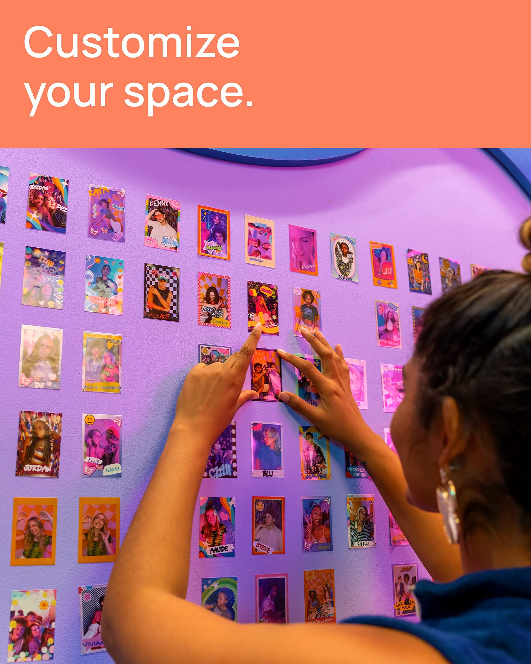 Canon Canon IVY 2 Mini Photo Printer, Print from Compatible iOS & Android Devices, Sticky-Back Prints, Blush Pink + Canon ZINK Sticky Back Photo Paper Pack (100 Sheets)