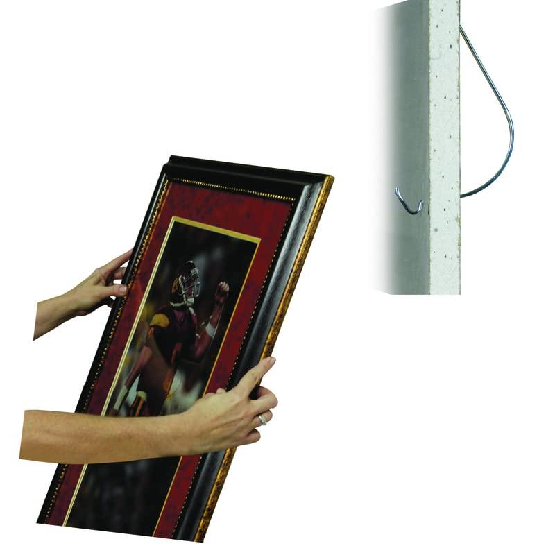 Monkey Hook Monkey Hook Galvanized Silver Picture Hanger 20 lb. 4 pk - Total Qty: 12